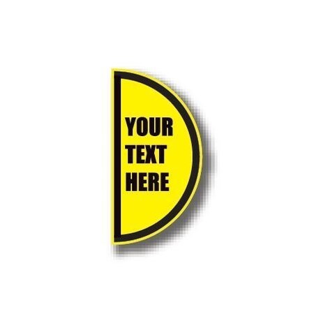 Ergomat 34in x 60in HALF SIGNS - Your Text Here / Custom Left DSV-SIGN 2040 #0624LEFT -UEN